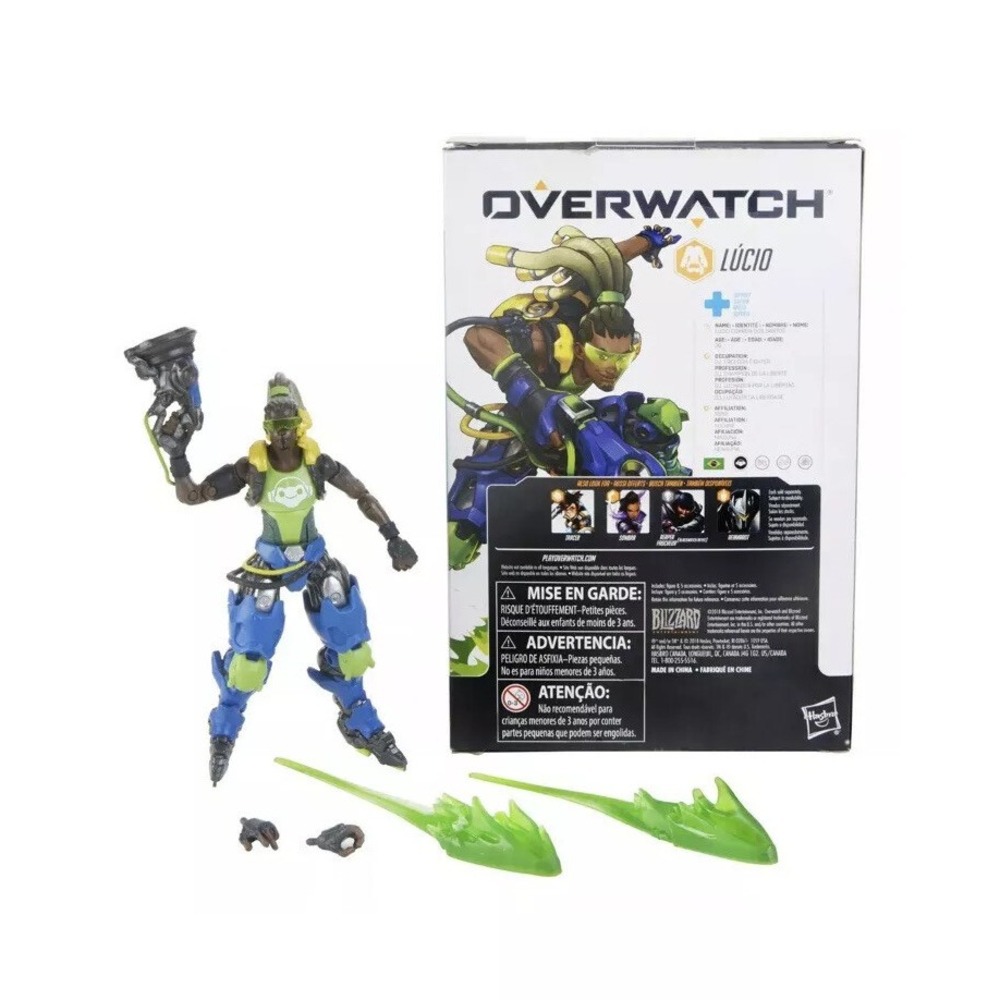 Overwatch Ultimates Series Lucio 6-Inch Collectible Action Figure‎
